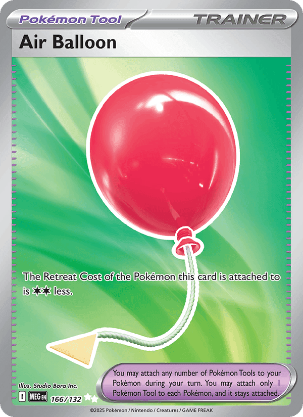 Air Balloon, card 166 from Mega Evolution