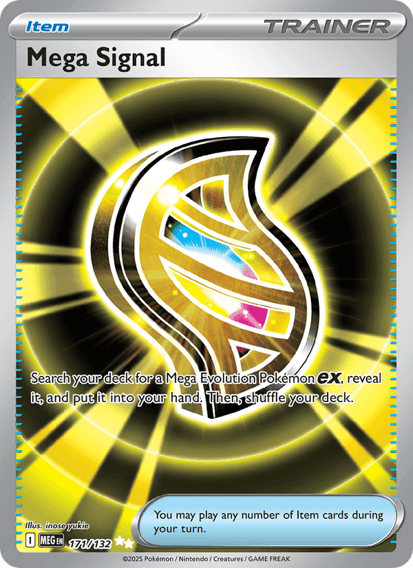 Mega Signal, card 171 from Mega Evolution