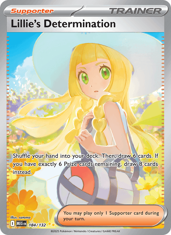 Lillie's Determination, carta 184 di Mega Evolution