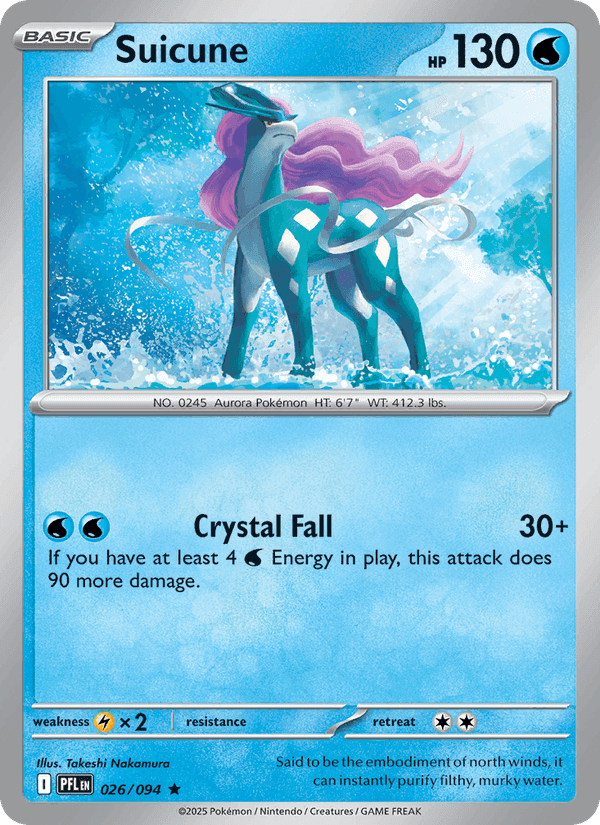 Phantasmal Flames の 026 番、Suicune
