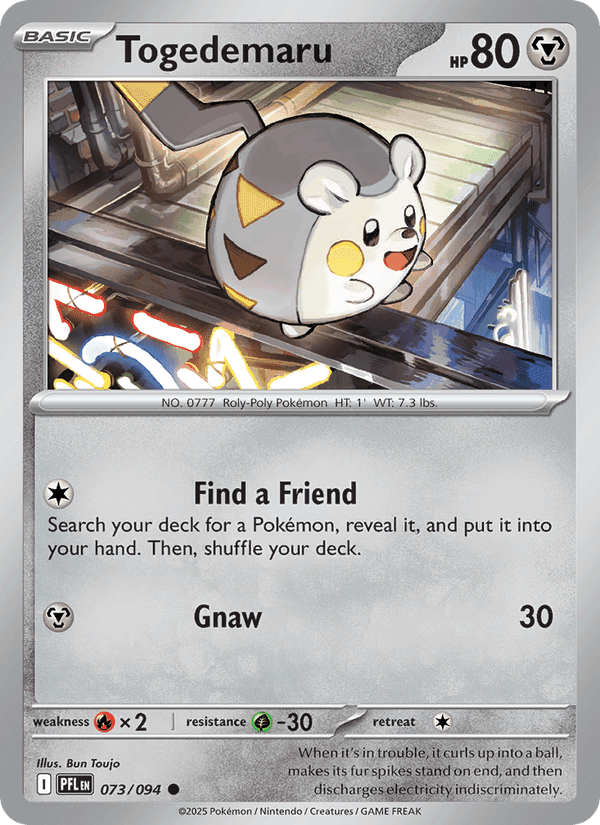 Phantasmal Flames の 073 番、Togedemaru