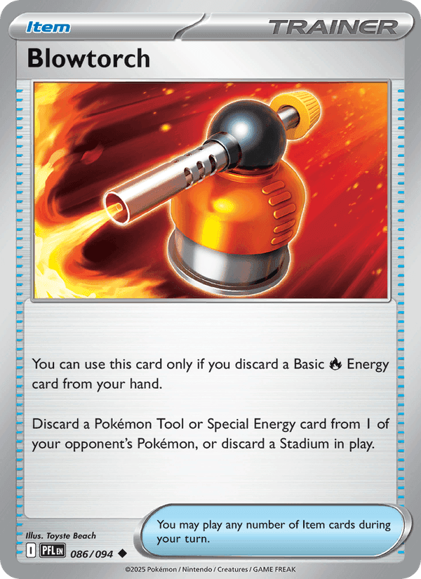 Blowtorch, card 086 from Phantasmal Flames