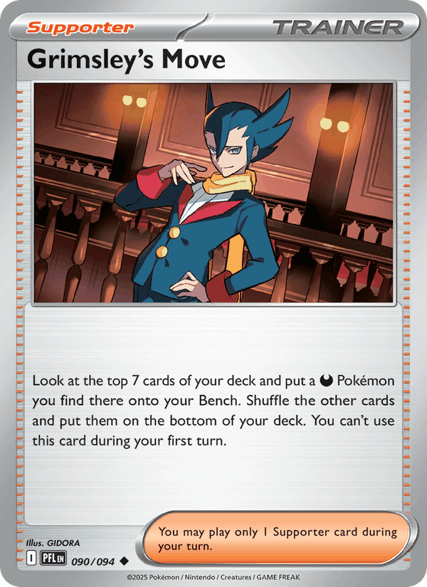Grimsley's Move, card 090 from Phantasmal Flames