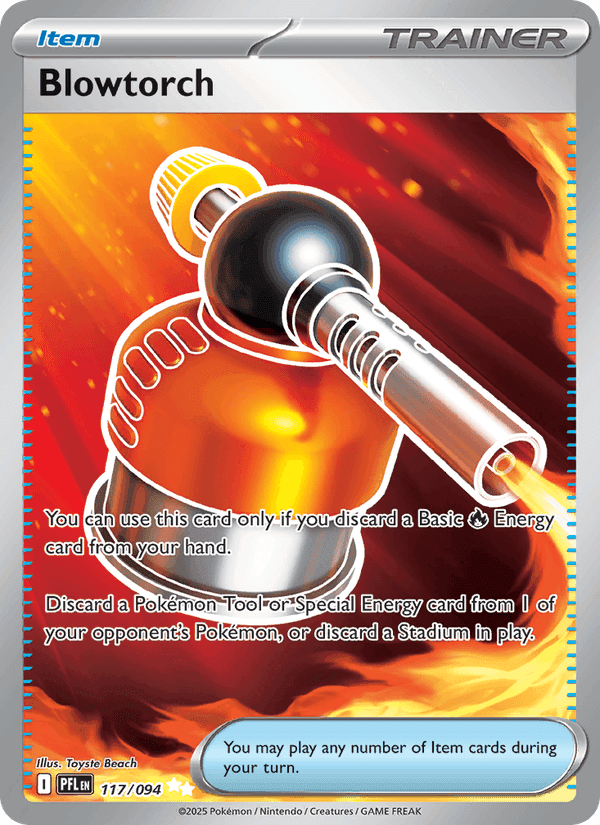 Blowtorch, card 117 from Phantasmal Flames