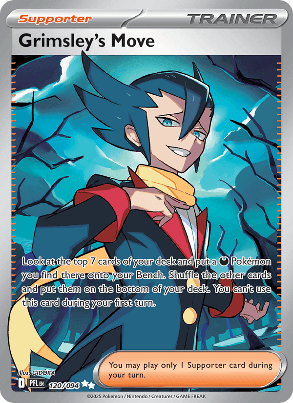 Grimsley's Move, card 120 from Phantasmal Flames