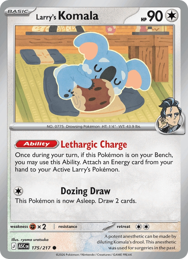 Larry's Komala, card 175 from Ascended Heroes