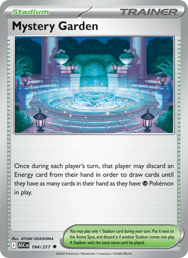 Mystery Garden, card 194 from Ascended Heroes