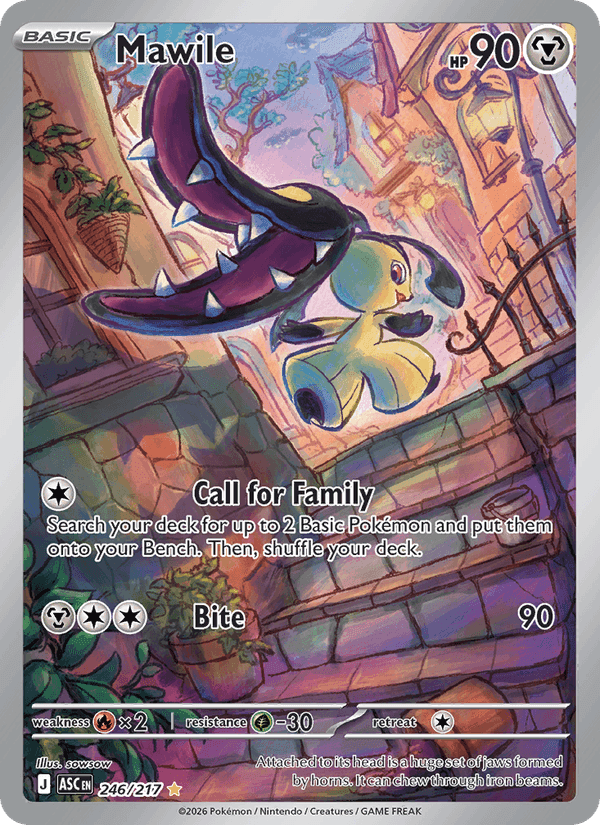 Mawile, carte 246 de Ascended Heroes