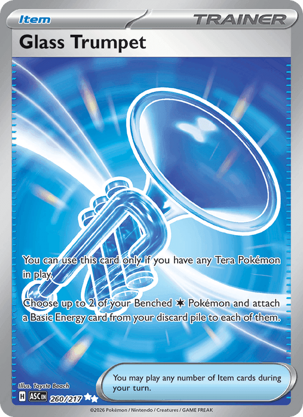 Glass Trumpet, card 260 from Ascended Heroes