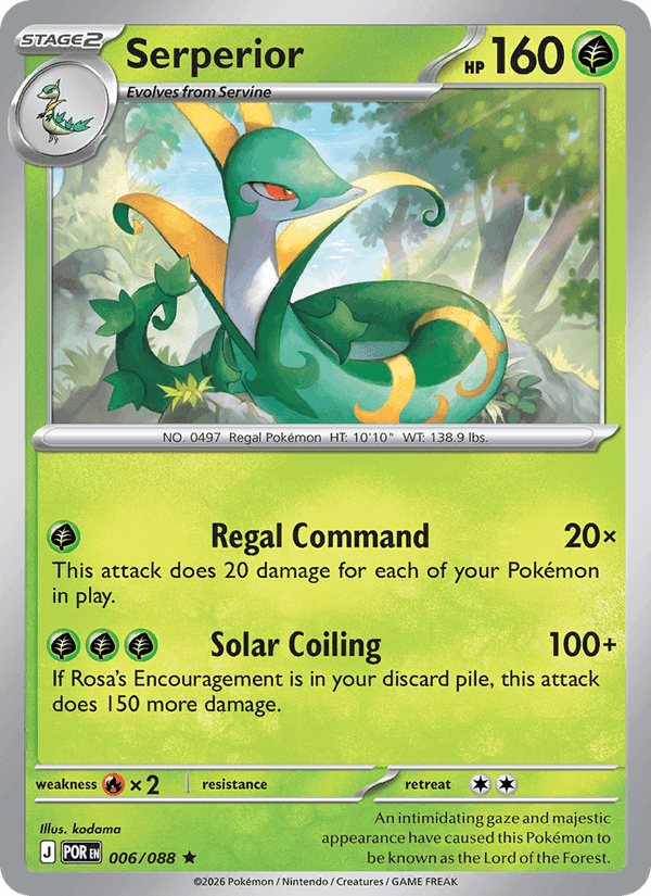 Serperior, carte 006 de Perfect Order