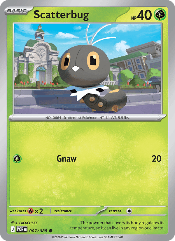 Scatterbug, card 007 from Perfect Order