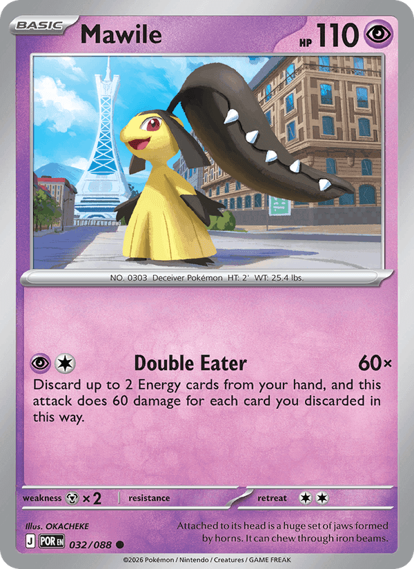 Perfect Order の 032 番、Mawile