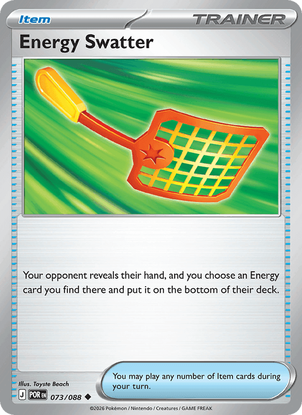 Energy Swatter, card 073 from Perfect Order