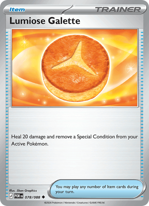 Lumiose Galette, card 078 from Perfect Order