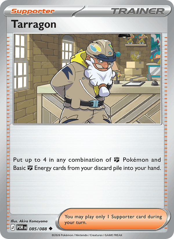 Tarragon, card 085 from Perfect Order