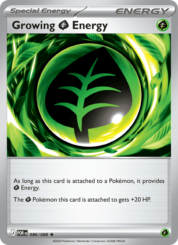 Growing Grass Energy, card 086 from Perfect Order