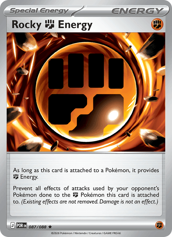 Rocky Fighting Energy, card 087 from Perfect Order