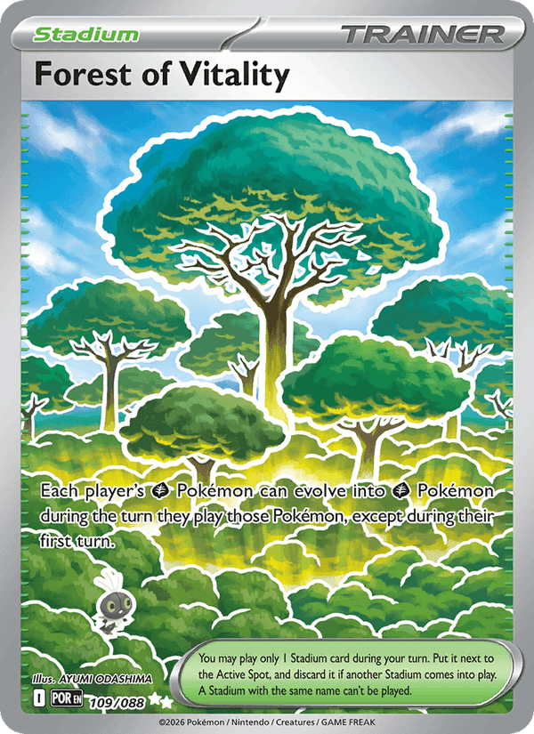 Forest of Vitality, card 109 from Perfect Order