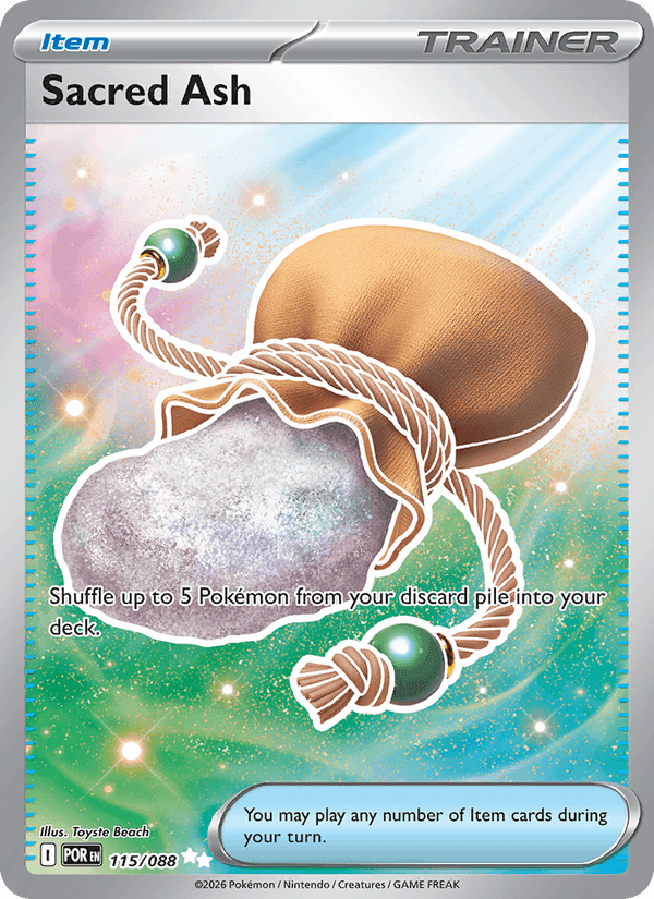 Sacred Ash, card 115 from Perfect Order