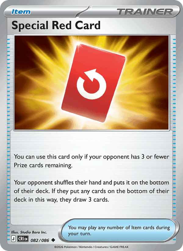 Special Red Card, card 082 from Chaos Rising