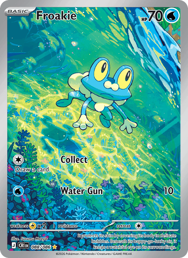 Chaos Rising の 088 番、Froakie