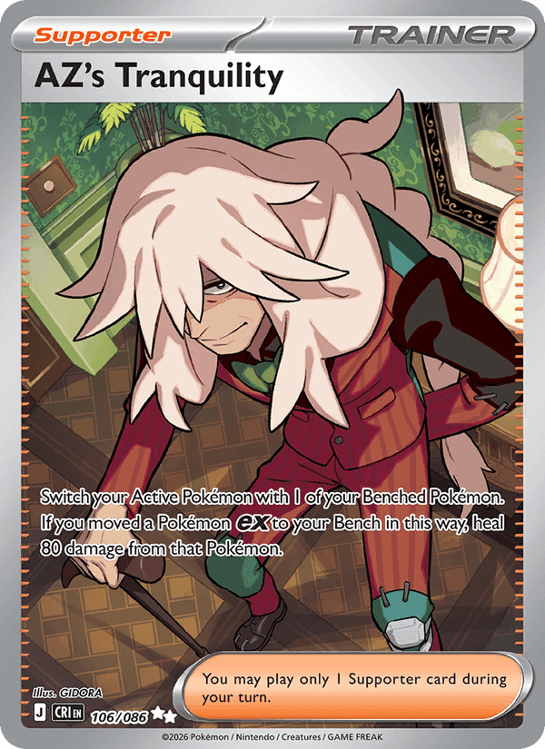 AZ's Tranquility, card 106 from Chaos Rising