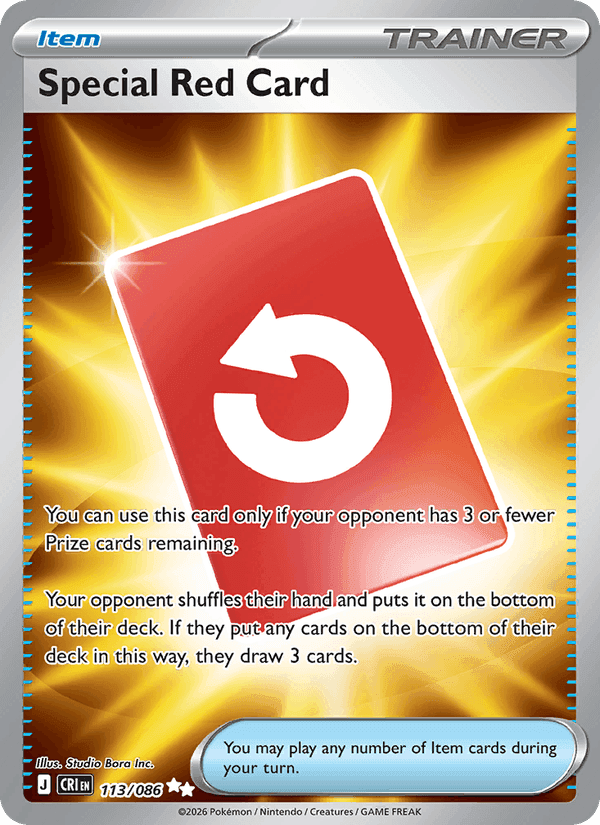 Special Red Card, carte 113 de Chaos Rising