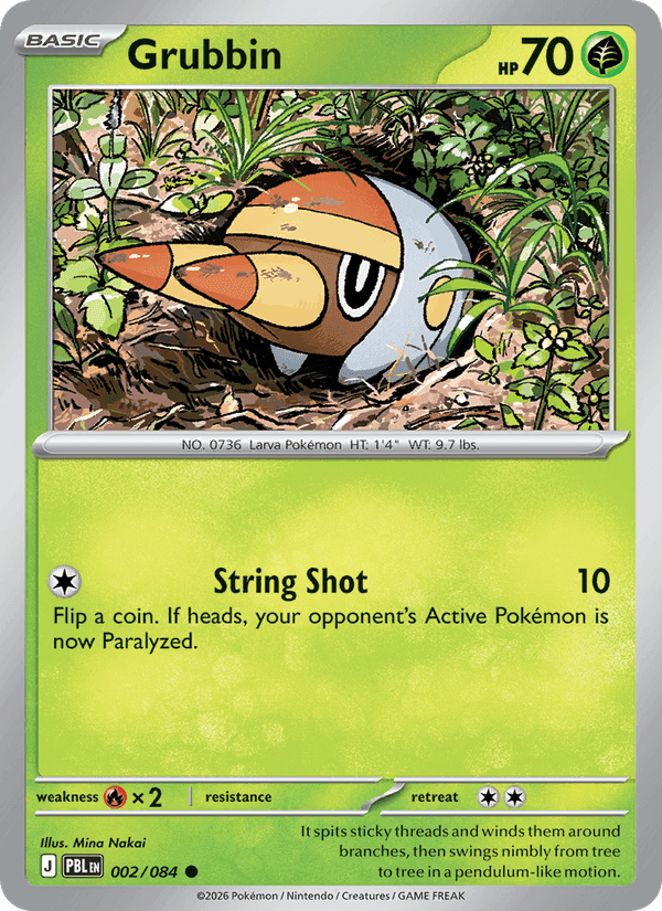 Grubbin, card 002 from Pitch Black