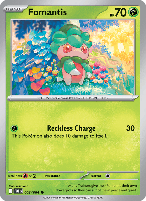 Fomantis, card 003 from Pitch Black