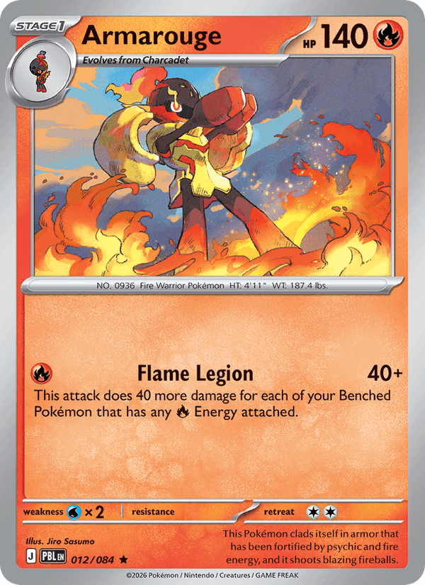 Armarouge, card 012 from Pitch Black