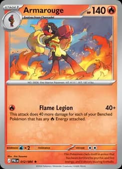 Armarouge, card 012 from Rare