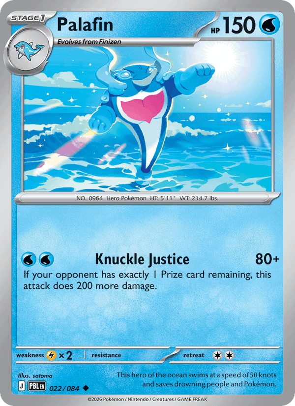 Palafin, card 022 from Pitch Black