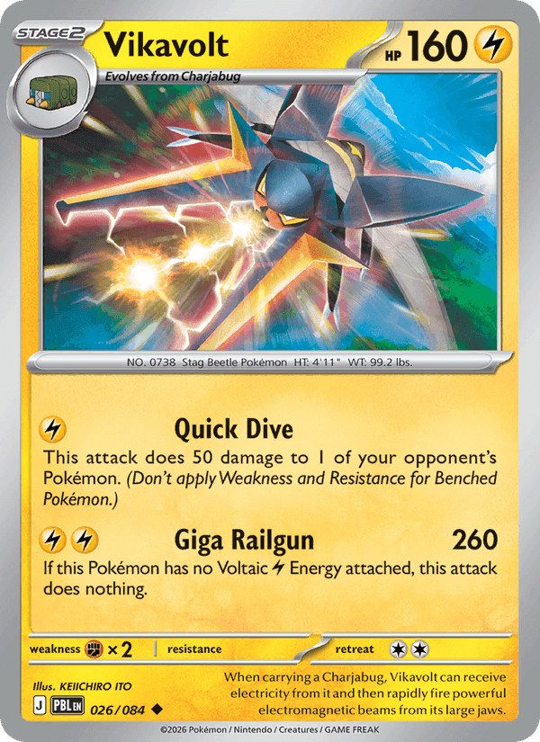 Vikavolt, card 026 from Pitch Black