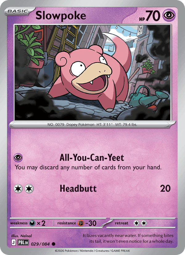 Slowpoke, card 029 from Pitch Black