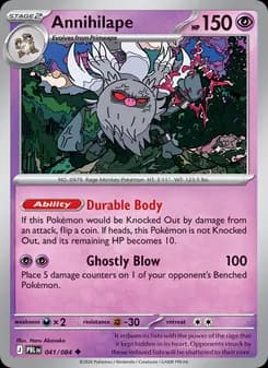 Annihilape, card 041 from Uncommon