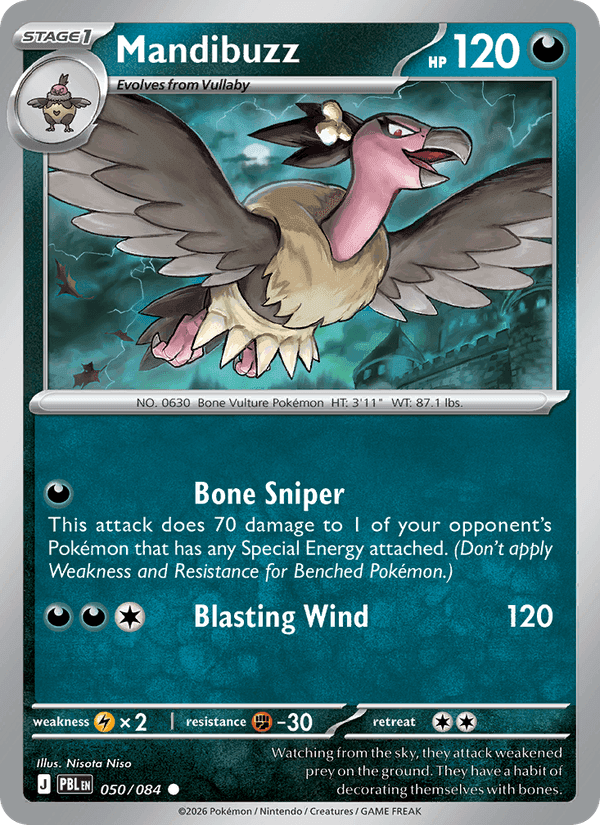 Mandibuzz, card 050 from Pitch Black