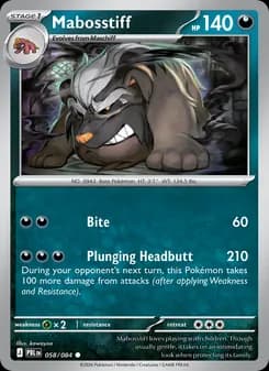 Mabosstiff, card 058 from Common