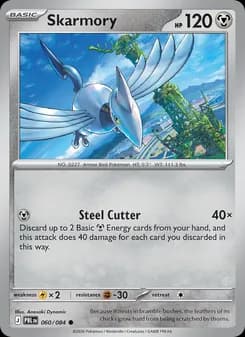 Skarmory, card 060 from Common