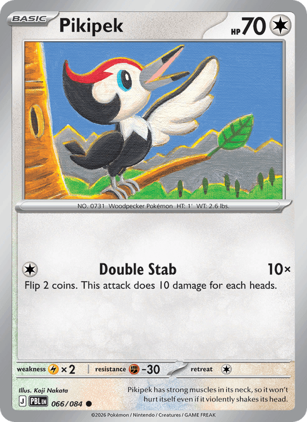 Pikipek, card 066 from Pitch Black