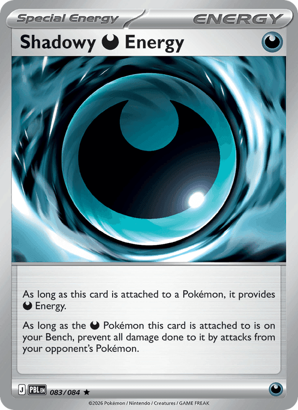 Shadowy Darkness Energy, card 083 from Pitch Black