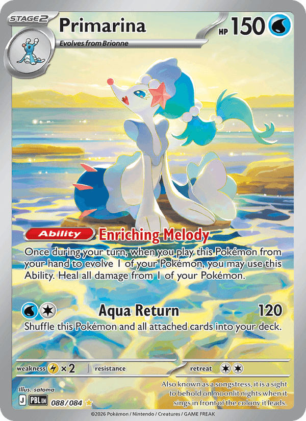 Primarina, carta 088 di Pitch Black