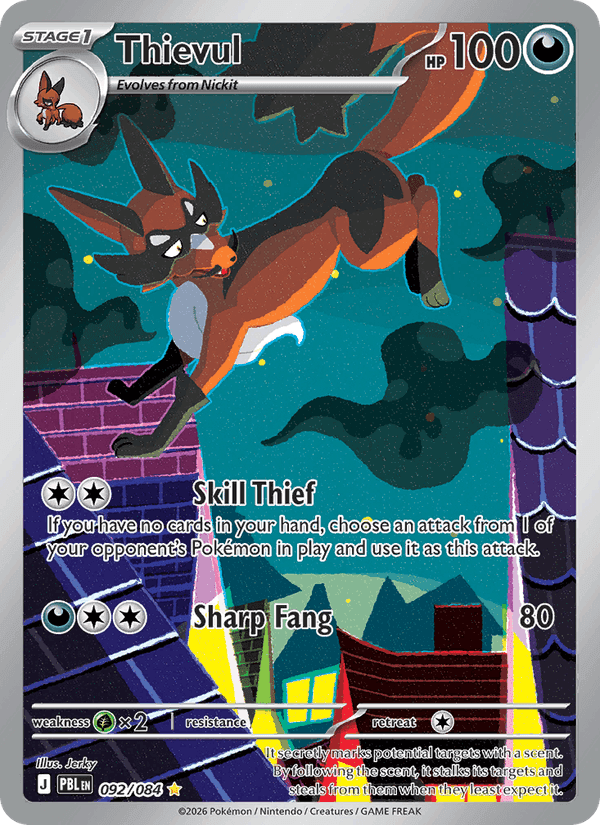 Thievul, carta 092 di Pitch Black