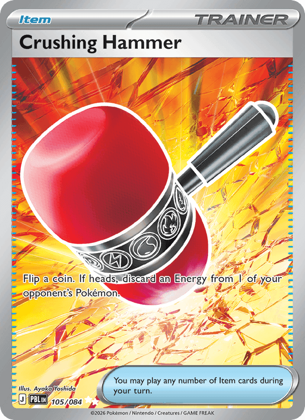 Crushing Hammer, card 105 from Pitch Black