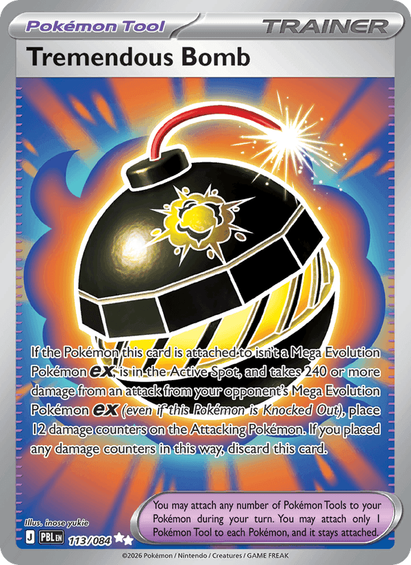 Tremendous Bomb, carta 113 di Pitch Black