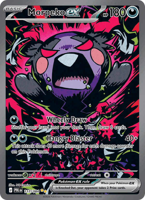 Pitch Black の 117 番、Morpeko ex