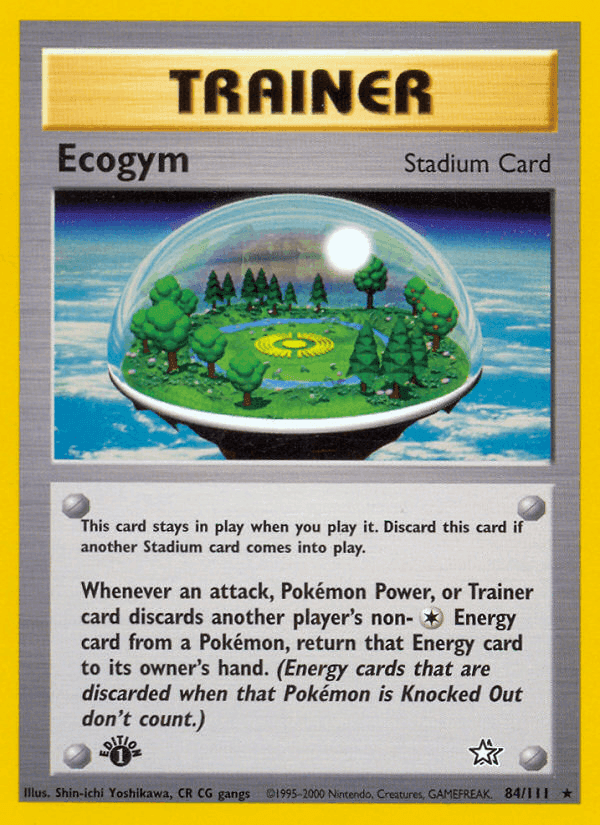 Ecogym, card 84 from Neo Genesis