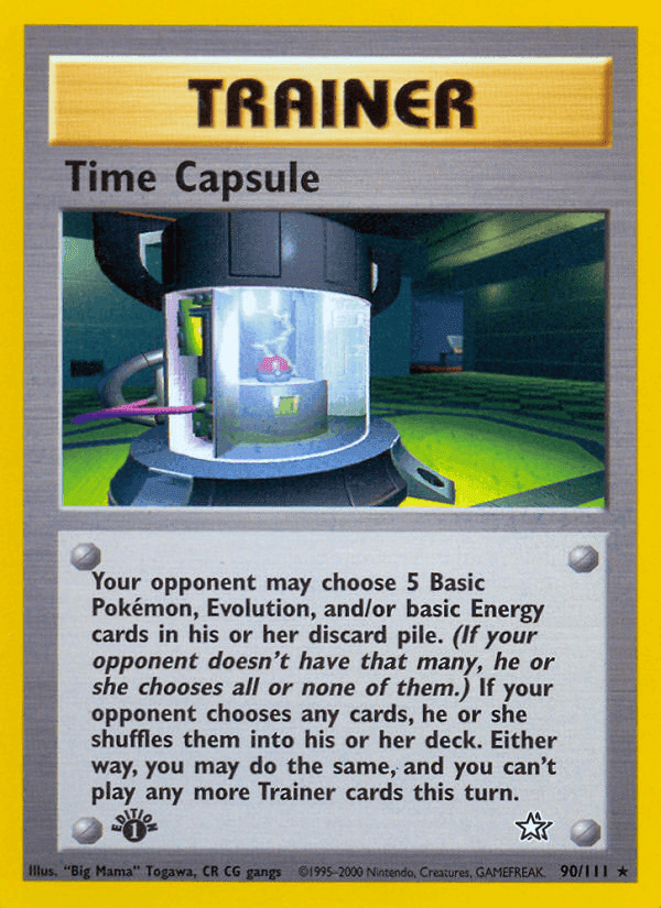 Time Capsule, card 90 from Neo Genesis