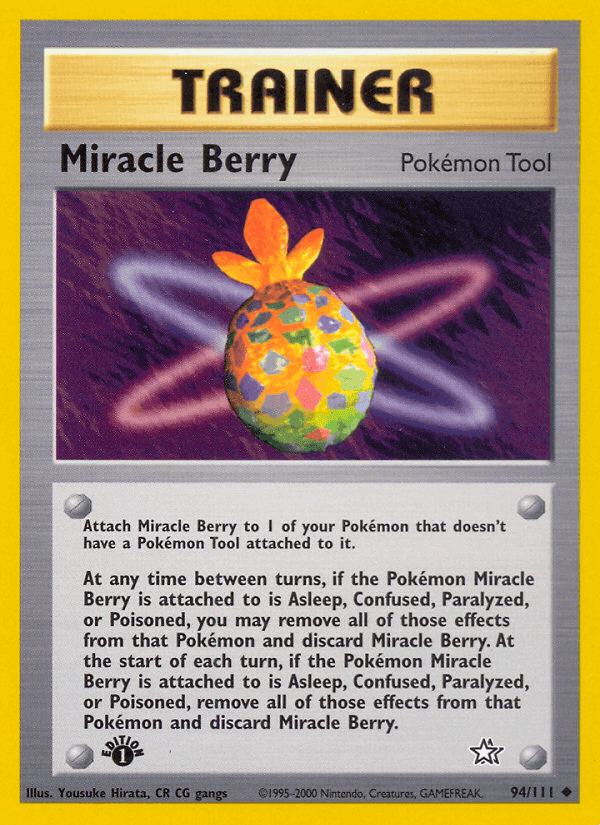 Miracle Berry, card 94 from Neo Genesis