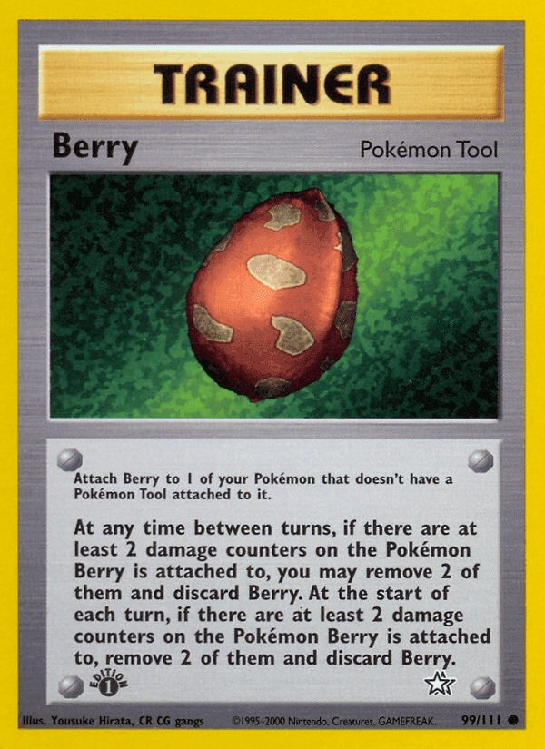 Berry, card 99 from Neo Genesis