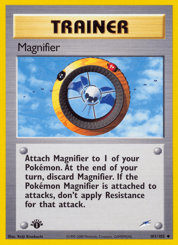 Magnifier, card 101 from Neo Destiny